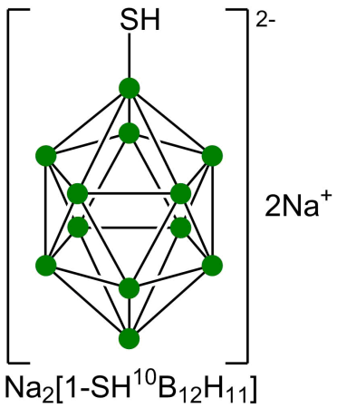 Sodium mercaptododecaborate (10B), BSH