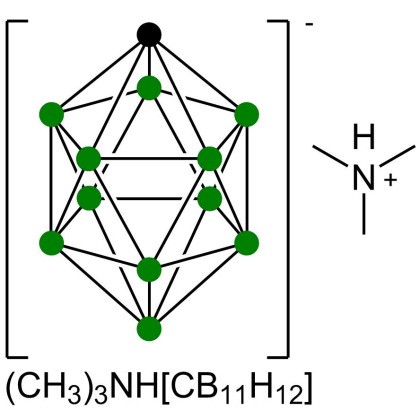 Trimethylammonium carbadodecaborate