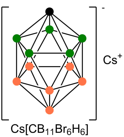 Cesium hexabromocarbadodecaborate