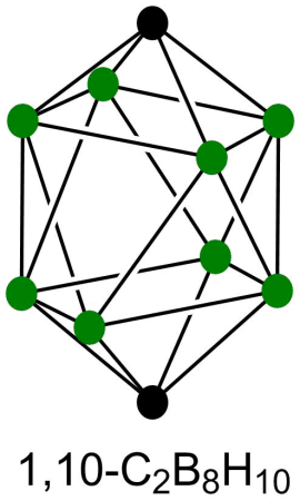 Ten-vertex-p-carborane