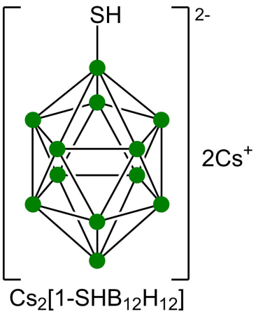 Cesium mercaptododecaborate, N-BSH