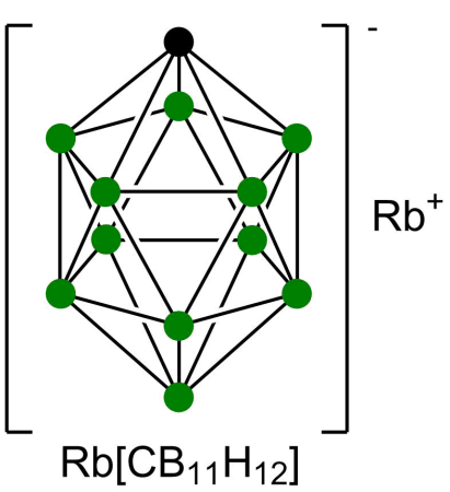 Rubidium carbadodecaborate