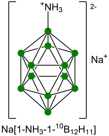 Sodium aminododecaborate (10B)
