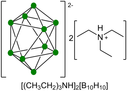 Triethylammonium decahydrodecaborate