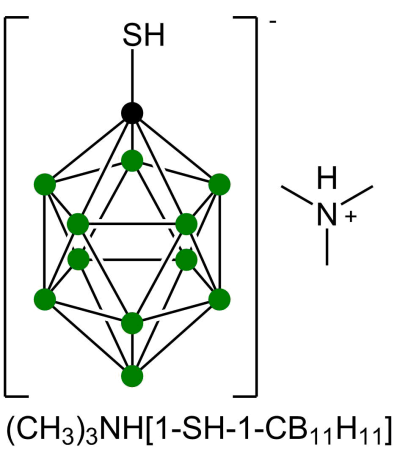 Trimethylammonium 1-mercapto-1-carbadodecaborate