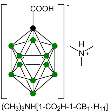 Trimethylammonium 1-carboxy-1-carbadodecaborate