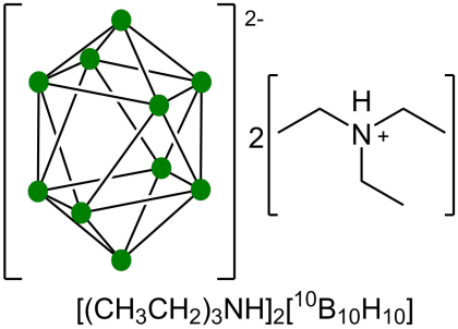 Triethylammonium decahydrodecaborate (10B)
