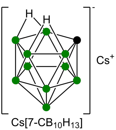 Cesium carbaundecaborate