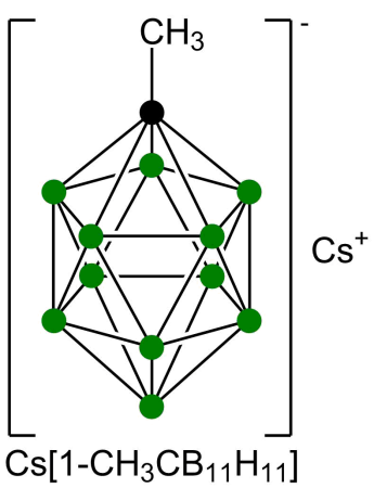 Cesium 1-methyl-1-carbadodecaborate