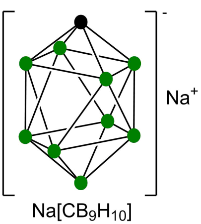 Sodium closo-1-carbadecaborate
