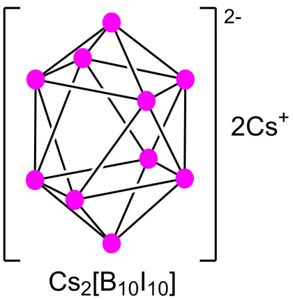 Cesium decaiododecaborate