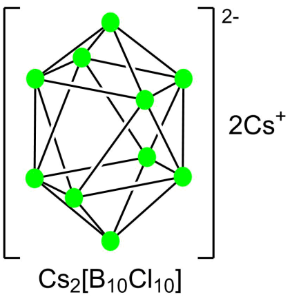 Cesium decachlorodecaborate